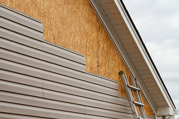 Professional Emergency Siding Repair technician working in McKinney, TX